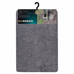 JVL Kensington Barrier Door Mat, Brown, 50 x 75cm - Grey, 50 x 75cm
