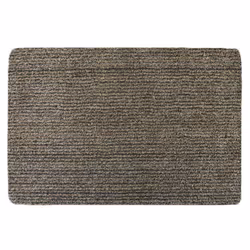 JVL Kensington Barrier Door Mat, Brown, 50 x 75cm - Striped, 60 x 90cm