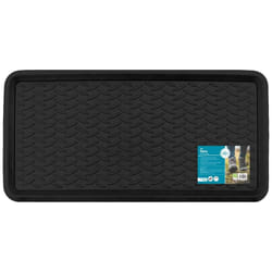 JVL Opus Moulded Rubber Boot Tray Mat, 41x81cm