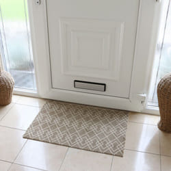 JVL Mega Door Mat 50 x 75cm, Diamond Trellis