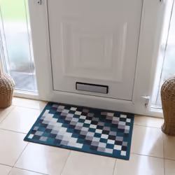 JVL Mega Door Mat 50 x 75 cm, Pixels