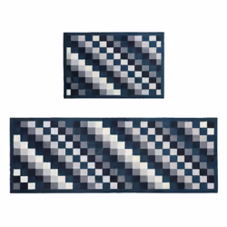 JVL Mega Door Mat 50 x 75 cm, Pixels