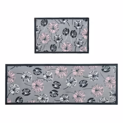 JVL Mega Door Mat 50 x 75 cm, Dandelion Seeds