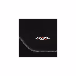 JVL 01-929SI Universal PVC Backed Carpet Car Mat Style Set, Black/Silver, 4-Pieces