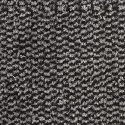 JVL Grey Black Heavy Duty Barrier Door Floor Mat, 60 x 150 cm