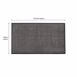 Commodore Grey/Black B/Mat 80x140cm