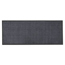 JVL Blue Black Heavy Duty Barrier Door Floor Mat 60 x 150 cm