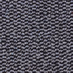 JVL Blue Black Heavy Duty Barrier Door Floor Mat, 80 x 140 cm