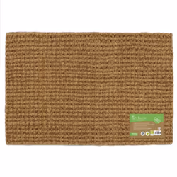 JVL Tallis Boucle Coir Latex Backed Door Mat, 40x60cm
