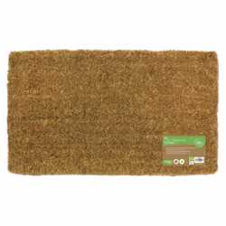 Ryburn Plain Nat Coir Doormat40x68cm