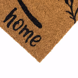 JVL Eco-Friendly Latex Backed Coir Entrance Doormat, 40x70cm - Our Happy Home