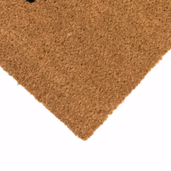 JVL Eco-Friendly Latex Backed Coir Entrance Doormat, 40x70cm - Heart Paws