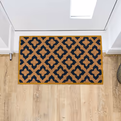 JVL Eco-Friendly Latex Backed Coir Entrance Doormat, 40x70cm - Vintage - Additional view 11