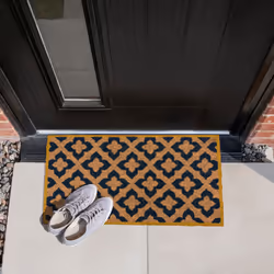 JVL Eco-Friendly Latex Backed Coir Entrance Doormat, 40x70cm - Vintage - Additional view 9