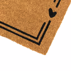 JVL Eco-Friendly Latex Backed Coir Entrance Doormat Runner, 40x120cm - Home Hearts