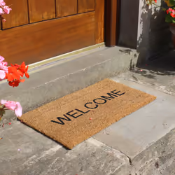 JVL Welcome Latex Bottom Doormat