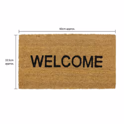 JVL Welcome Latex Bottom Doormat - Additional view 4