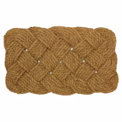 Woven Rope Coir Mat - 45x75cm
