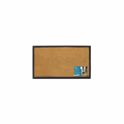 JVL Plain Granite  Design Tufted Coir Rubber Base Door Mat,  40cm x 70cm