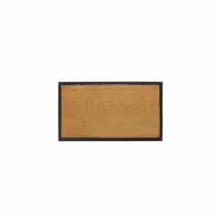 JVL Plain Granite  Design Tufted Coir Rubber Base Door Mat,  40cm x 70cm