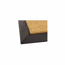 JVL Plain Granite  Design Tufted Coir Rubber Base Door Mat,  40cm x 70cm