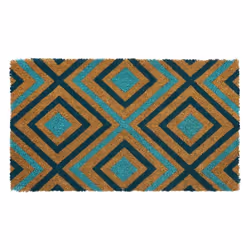 Eco-Friendly Latex Backed Coir Door Mat, Rhombus