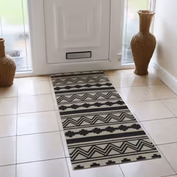 JVL Mega Runner Mat 57 x 150 cm - Aztec