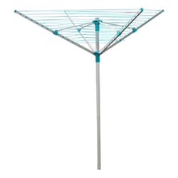 Aluminium Rotary Airer 40M 4 Arm-Silver