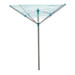 Aluminium Rotary Airer 50M 4 Arm-Silver