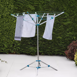 Rotary Airer-16M Portable 4 Arm - Alumin