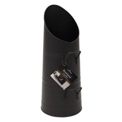 JVL Bowland Black Iron Fireplace Accessory Coal Scuttle Hod Bucket