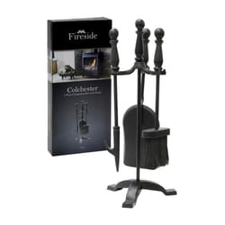 JVL Colchester Contemporary Fireside Companion Set,3 Piece