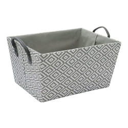JVL Argyle Rectangular Paper Storage Basket