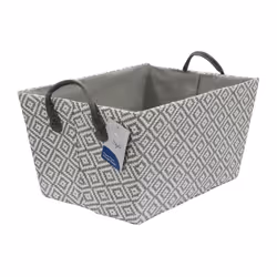 JVL Argyle Rectangular Paper Storage Basket