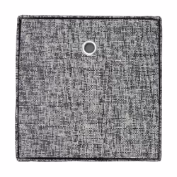 JVL Urban Square Paper Lidded Storage Basket
