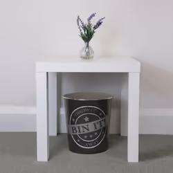 JVL Small Bin It Waste Paper Bin, 24.5cm x 26.5cm approx