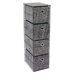 JVL Urban Paper 4 Drawer Storage Unit