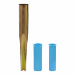 JVL Heavy Duty Multi Fit Ground Soil Spear Spike with Adaptor to fit 32, 38, 50 MM Diameter Poles