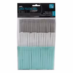 JVL Ultra Strong Rust Resistant Clothes Peg, Pack of 48