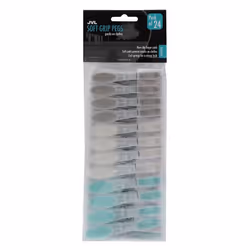 JVL Soft Grip Clothes Pegs, Pack of 24
