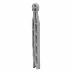 JVL Plastic Dolly Pegs, Pack of 24