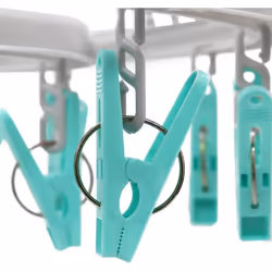 JVL Round Sock Dryer Complete with 16-Piece Clothes Pegs