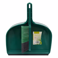 JVL Outdoor Large Dustpan And Brush