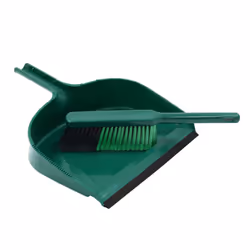 JVL Outdoor Large Dustpan And Brush