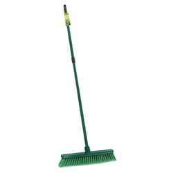 JVL Outdoor Soft Bristle Broom with Telescopic Handle