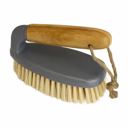 Bamboo Scrubbing Brush with Handle
