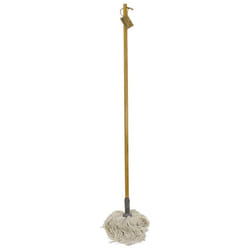 JVL 20-308 Retro Natural Bamboo Pure Cotton String Floor Mop