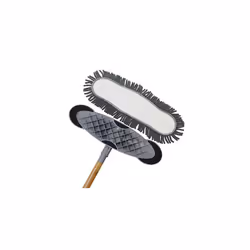 Natural Bamboo and Chenille Flat Floor Mop