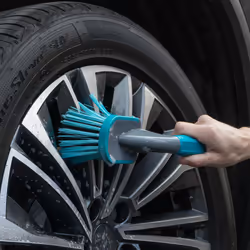 JVL Short Handle Wheel Brush