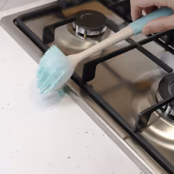JVL Pro Clean Anti-Bacteria Dish Brush with Extra Bristles, Blue, One Size